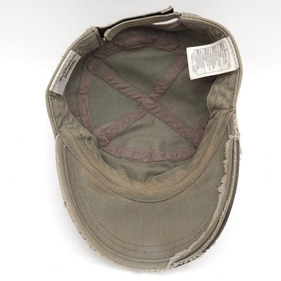 Disney Parks Disneyland Resort Tan Beige Strapback Womens Painters Cadet Hat Cap - Picture 7 of 9